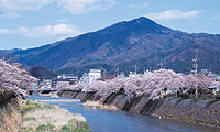 Mt.Hiei and Takano River
